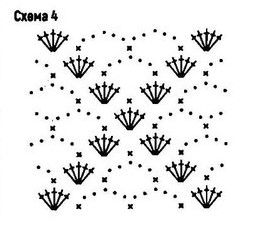 схема вязания крючком